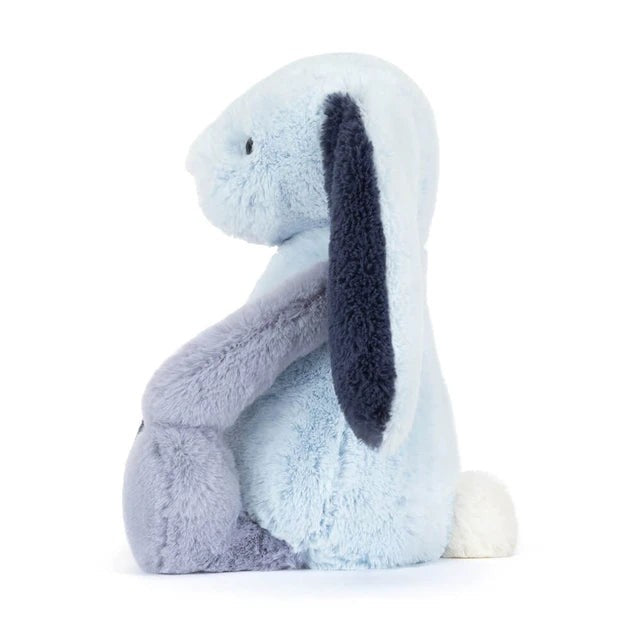 Jellycat Puddlesea Bunny 藍色拼色兔仔