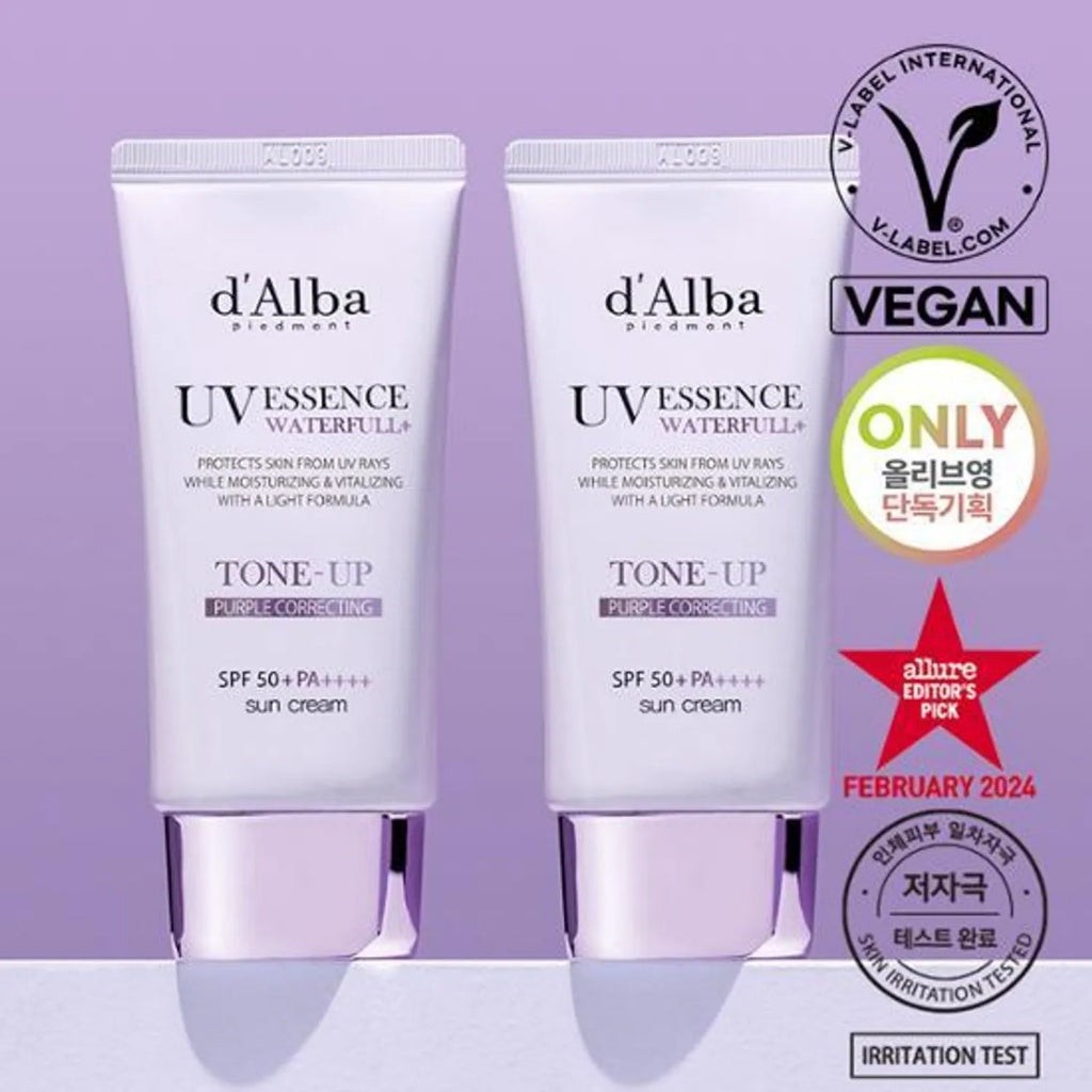 Waterful Tone Up Sun Cream Purple