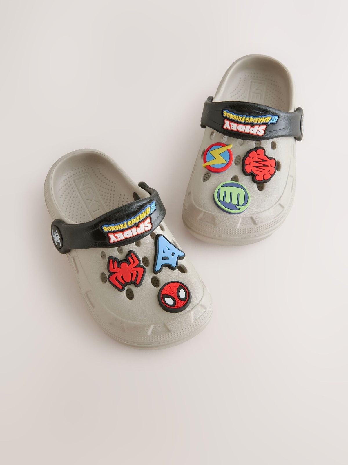 Next Uk Neutral Marvel Clogs (29,32,35)