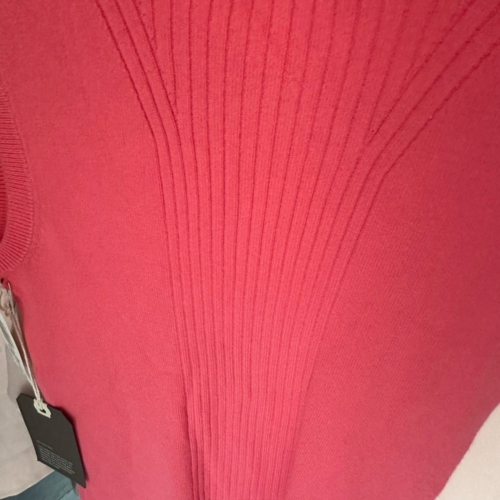 Wilfred Coral Sleeveless Turtleneck Top