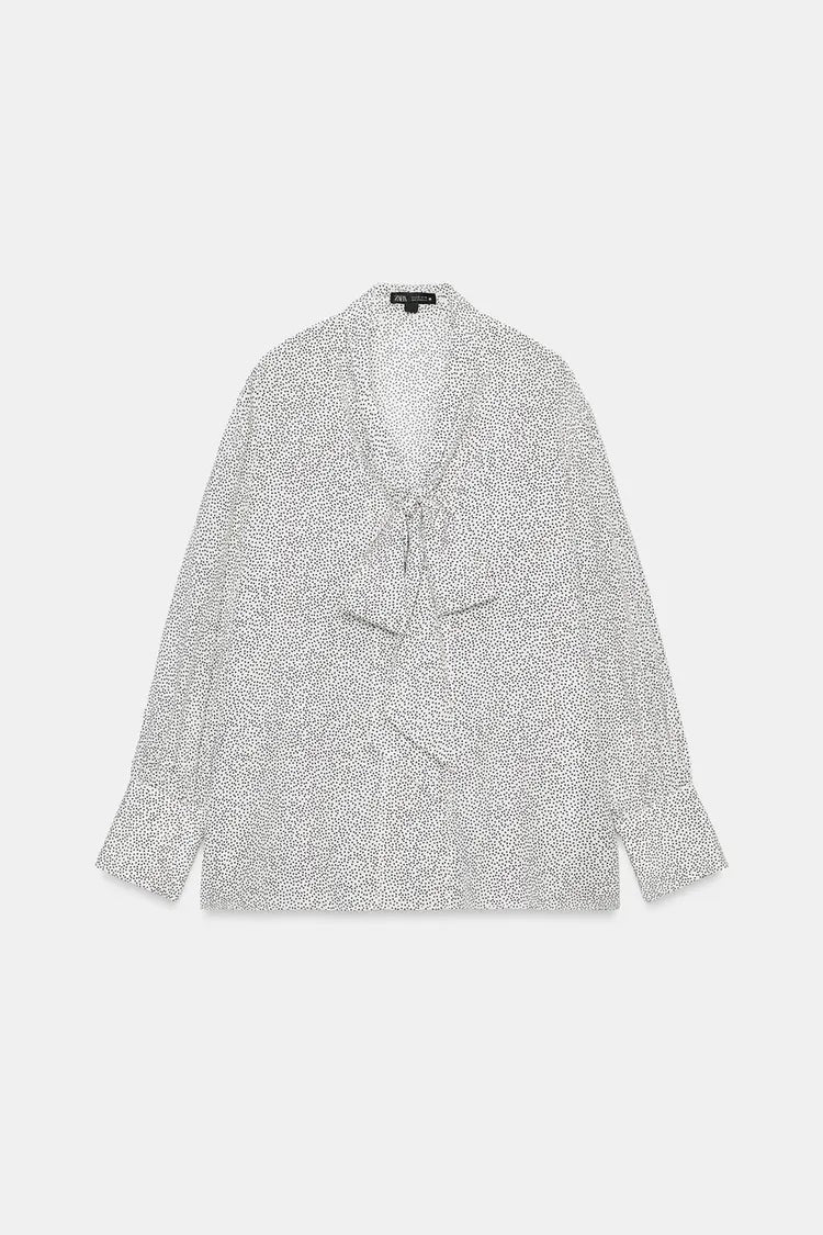 Polka Dot Tie Shirt