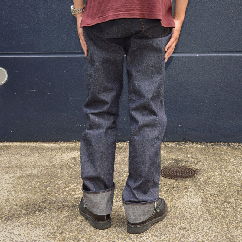 GREENEBAUM OVERALLS (WARE HOUSE) "1228" 1874 3POCKET HEAVY LEATHER BOUND OVERALL (INDIGO DENIM)