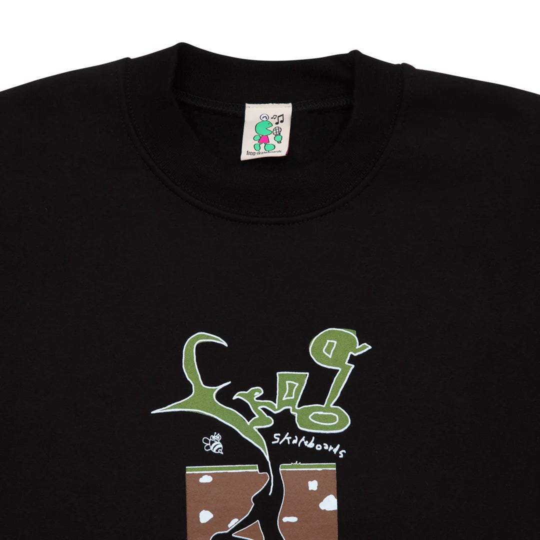 FROG - INSTAGRAM ADS CREWNECK BLACK