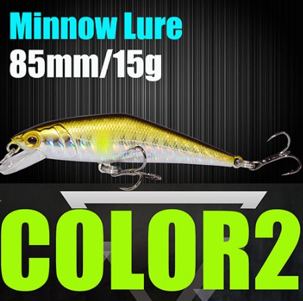 AFISHLURE Fishing Lure Wobblers Trout 85mm/15g Minnow Hard Baits Iscas Artificial Pesca Leurre
