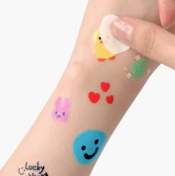 Tattoo Diy Sticker 手繪紋身貼貼樂創作組(12色)