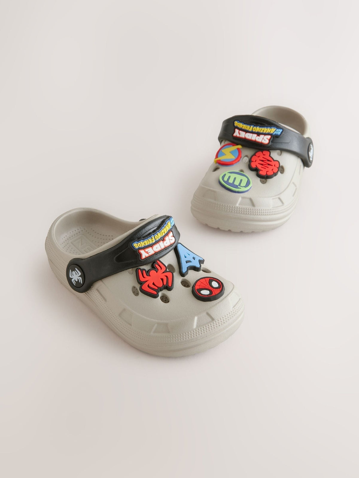 Next Uk Neutral Marvel Clogs (29,32,35)