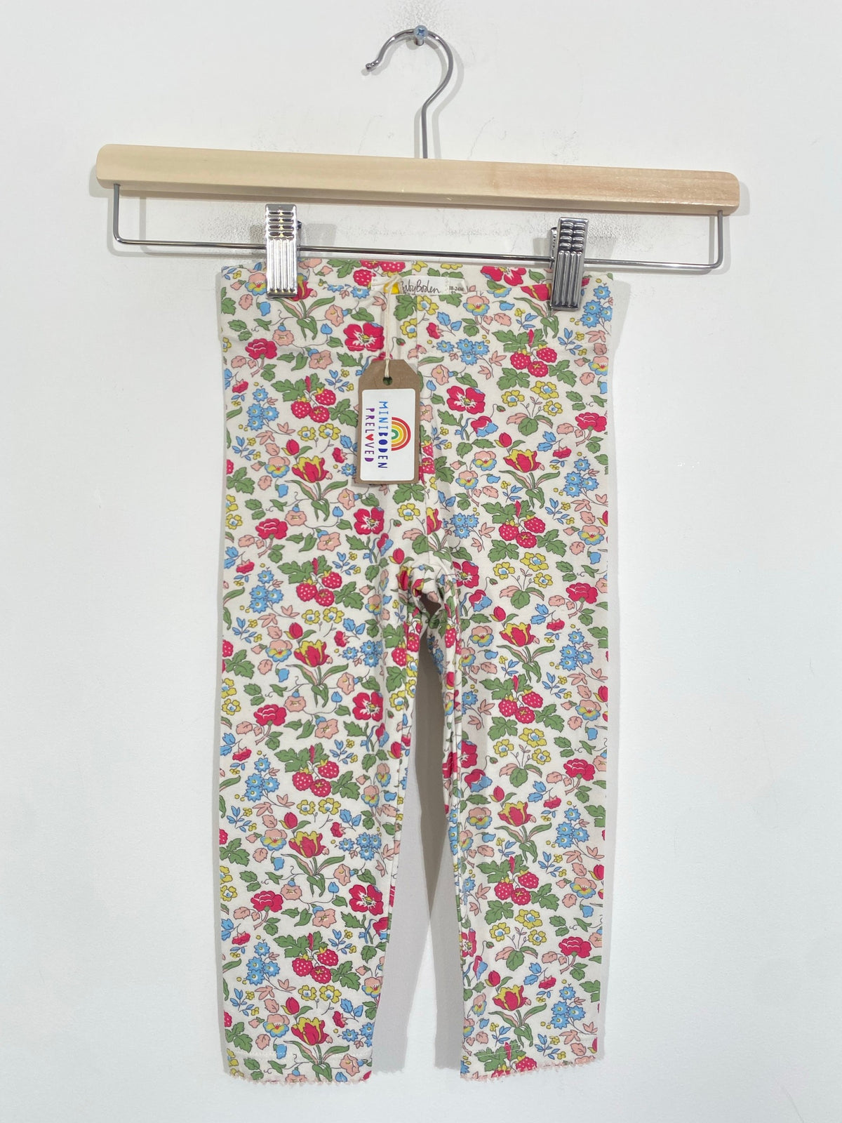 Raspberry Print Leggings (18-24 Months)