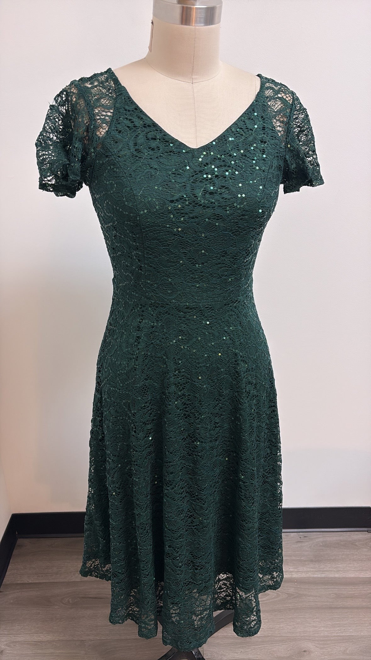 DressyStar Green Dress, M