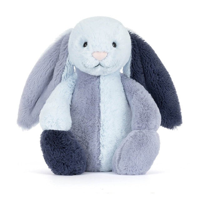 Jellycat Puddlesea Bunny 藍色拼色兔仔