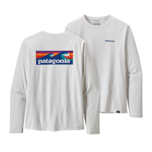 Men's Long-Sleeved Capilene® Cool Daily Graphic Shirt - Waters