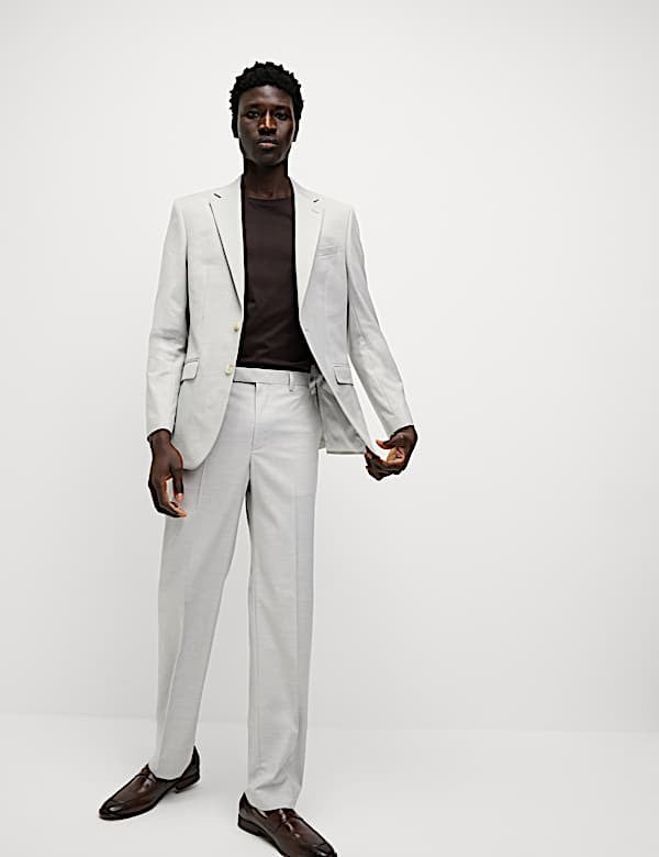 Regular Fit Stretch Suit Trouser
