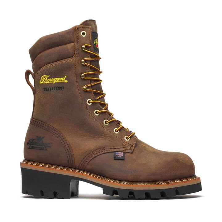 Logger Series – 9′′ Brown Stud Horse Waterproof