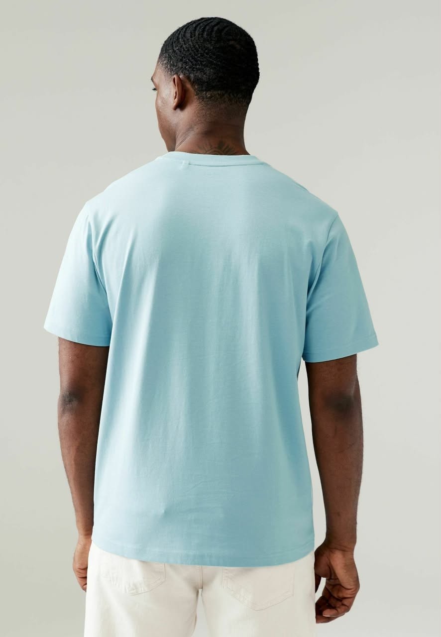 Tee Imprime Blue